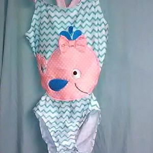 Super cute whale swimsuit